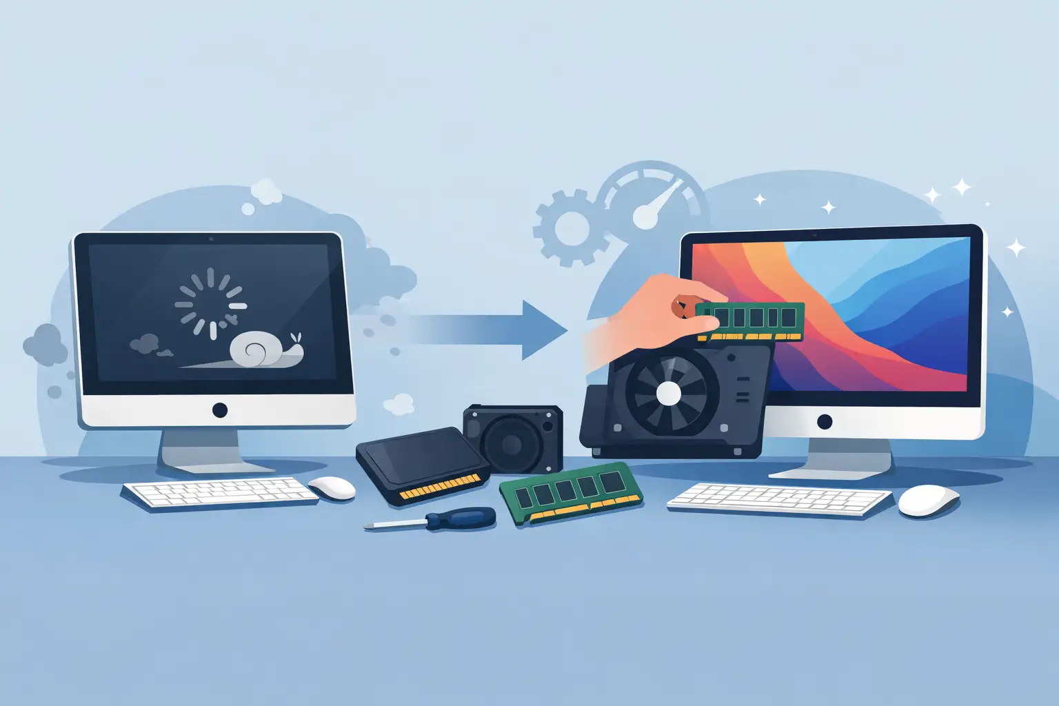 How to Upgrade an Old iMac Properly