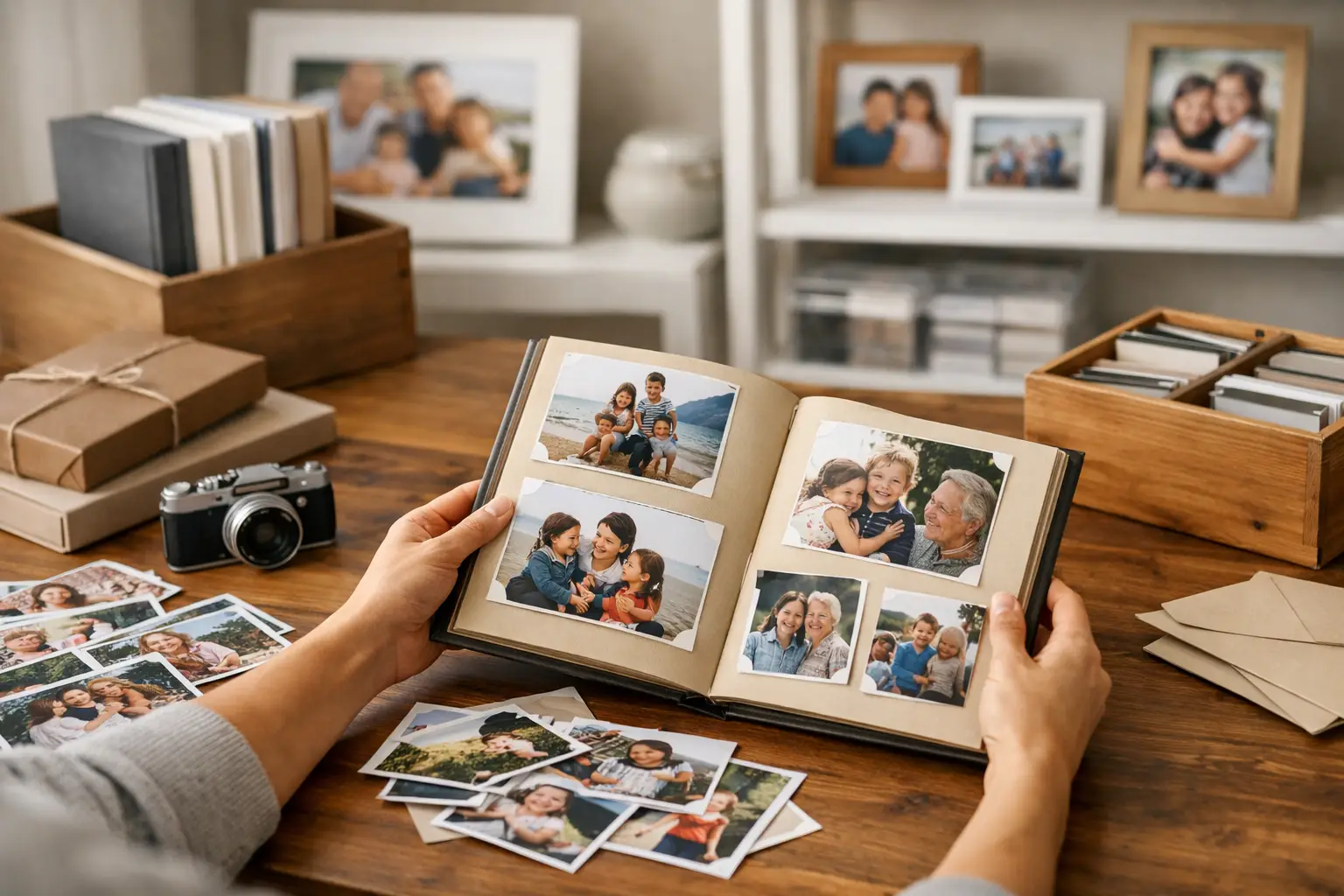 8 Best Ways to Organise Family Photos at Home