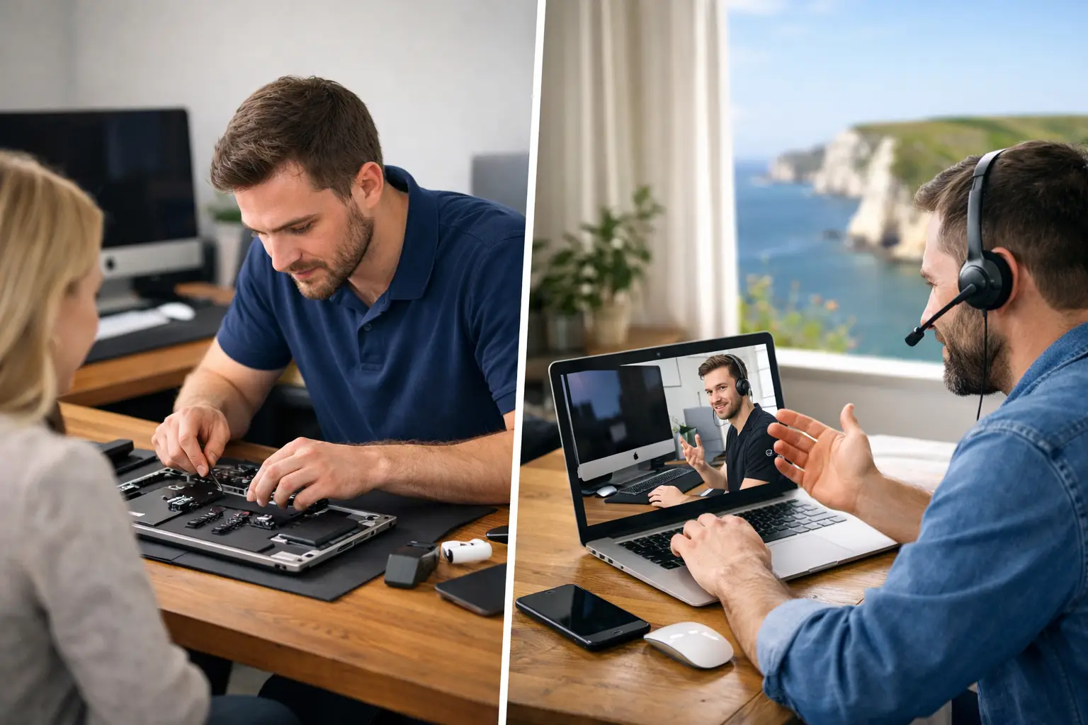 Onsite Apple Support Versus Remote Help in Dorset